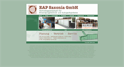 Desktop Screenshot of eap-saxonia.de