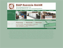 Tablet Screenshot of eap-saxonia.de